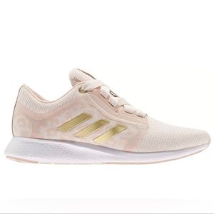 NIB - Adidas Edge Lux 4 Beige Pink Gold Running Shoes - Size 9.5
